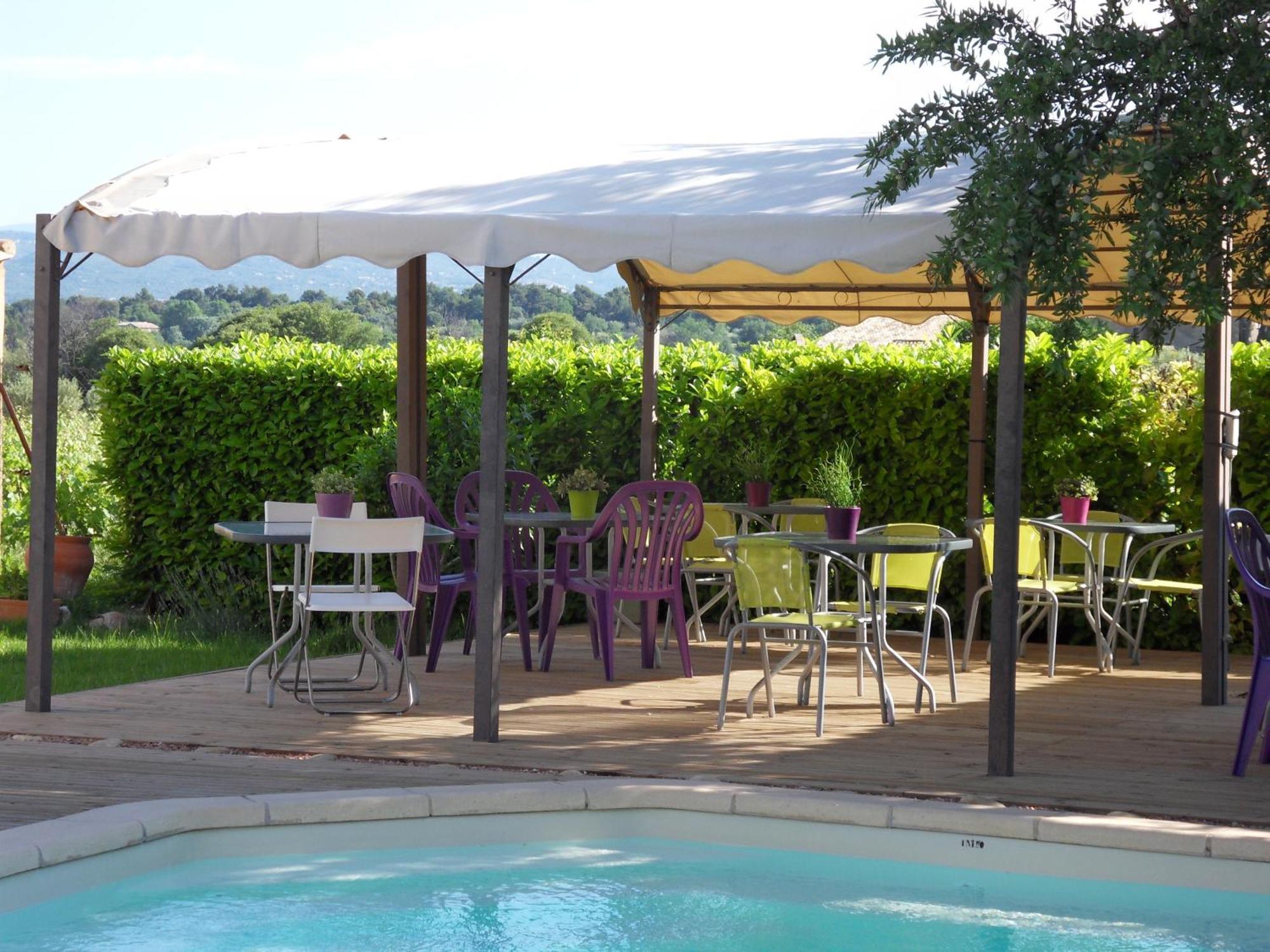 Le Jardin D'Ivana Chambres D'Hotes B&B Avec Piscine Chauffee Oppede Exterior photo